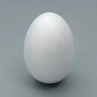 Яйцо из пенопласта - заготовка, 9 см