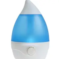 Увлажнитель воздуха LHU-04, ультразвуковой, 22 Вт, 2 л, 35 м2, бело-голубой
