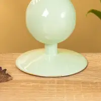 Подсвечник на 1 свечу "Мята" с 1 сферой 7,5х7,5х11,5 см