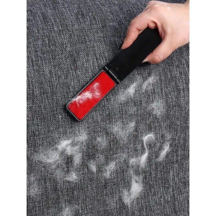 Щётка для одежды складная, 0.6&times;3.5&times;9.5 см, чёрная