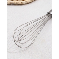 Набор венчиков для взбивания Доляна &laquo;Стандарт&raquo;, 3 шт: 30 см, 25 см, 21 см, цвет серебристый