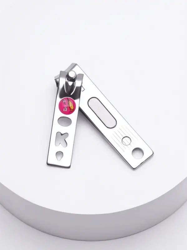 Кусачки книпсер маникюрные, с пилкой, 5.5 см, в коробке, МИКС