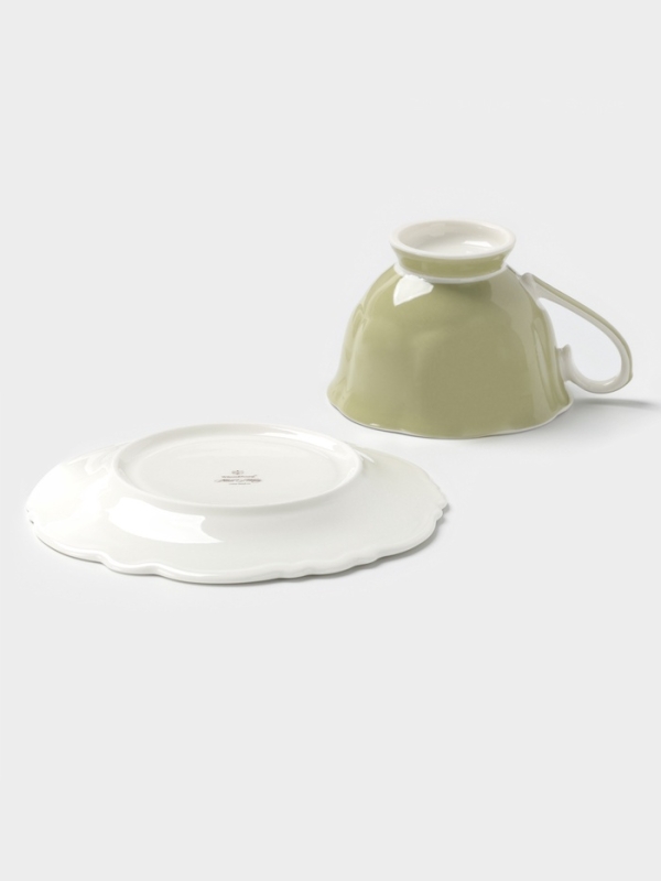 Чайная пара 220 мл WY "Spring flowers"