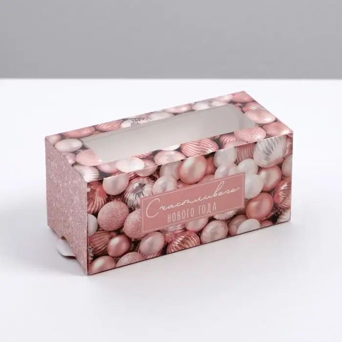 Коробочка для макарун &laquo;Волшебной сказки&raquo; 12 х 5,5 х 5,5 см.