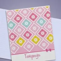 Тетрадь 48 листов в линейку Calligrata &laquo;Узоры&raquo;, обложка мелованный картон, блок офсет, МИКС