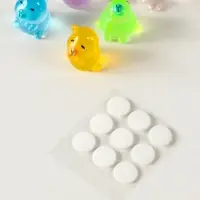 Сувенир полистоун флюоресцентный "Капибары" набор 6 шт 1,7х2 см