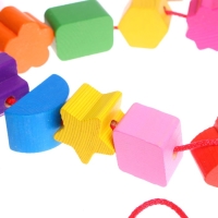 Счётный материал &laquo;Бусы. Геометрия&raquo;, 15 деталей