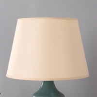 Настольная лампа "Жанин" 1х15Вт Е14 бирюзовый 28х28х42 см