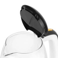 Чайник электрический стеклянный КТ-6632 - 1.7 л