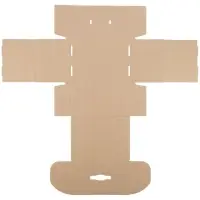 Коробка Matter High Light, крафт с черной ручкой