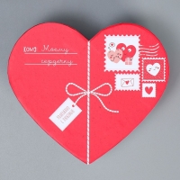 Коробка подарочная, упаковка, &laquo;Любовь повсюду&raquo; 16 х 14 х 6 см