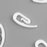 Крючок для штор &laquo;Улитка&raquo;, 31&times;12&times;2 мм, 10 шт., белый