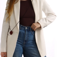 Портупея с кулоном &laquo;Сердечко&raquo; кожа, трансформер, бордовая, 150 см