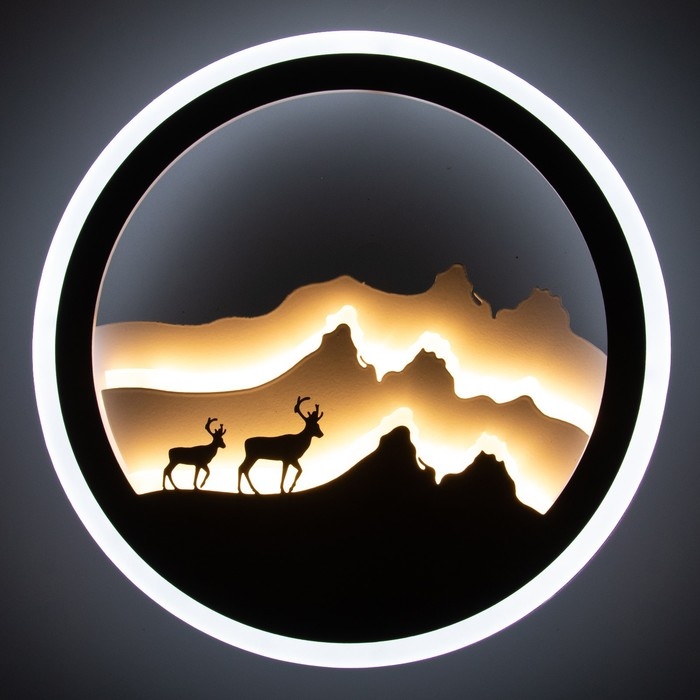 Бра 2522/1 LED 15Вт 4000К белый 24х24 см