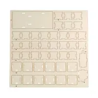 Лесная мастерская Игровой набор "Адвент- календарь" деревянный, 31 задание