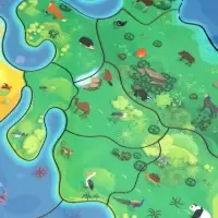 Пазл деревянный 18 эл. "Земля" 109101