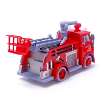 Машина &laquo;Пожарная служба&raquo; с мыльными пузырями, световые и звуковые эффекты, работает от батареек