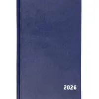Ежедневник датир 2026г А5 168л б/вин Синий