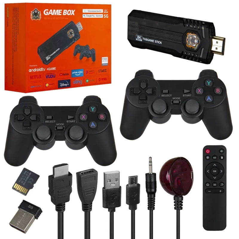 Игровая приставка X8 + TV Box
