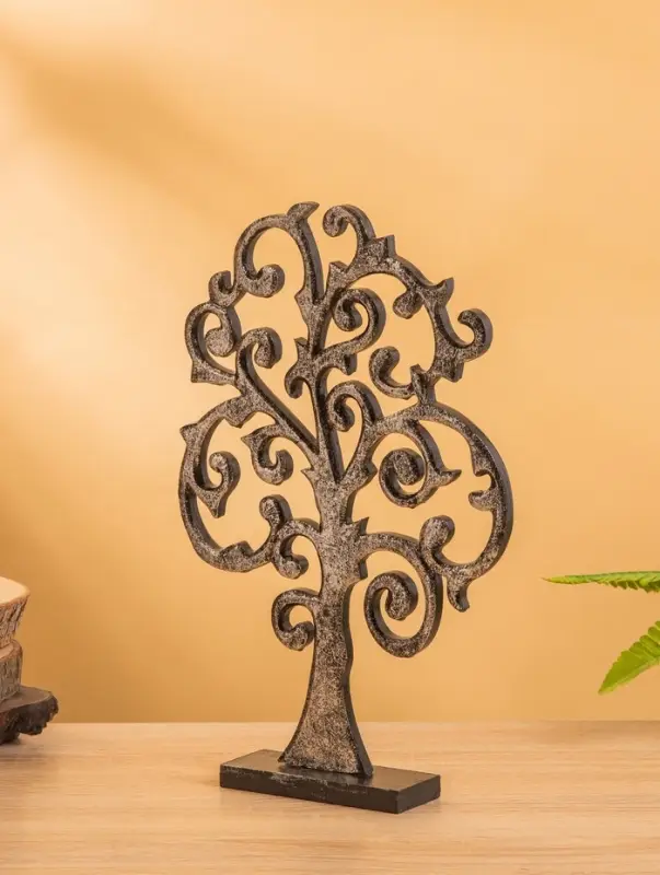 Панно "Древо" МДФ, 30х20х1 см, чёрный