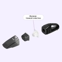 Ручной автомобильный пылесос КТ-5317 - 60 Вт