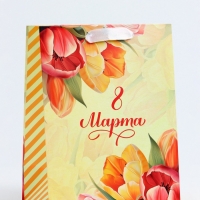 Пакет подарочный вертикальный &laquo;Яркий момент&raquo;, MS 18 х 23 х10 см