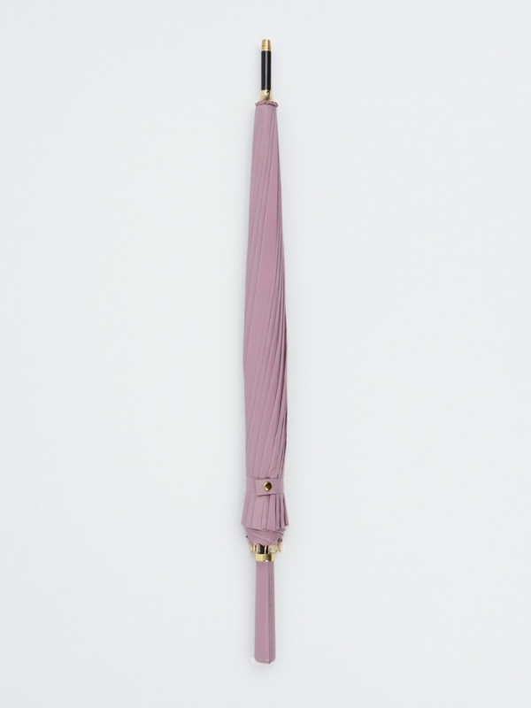 Зонт полуавтоматический &laquo;Однотон&raquo;, 16 спиц, R = 51/60 см, D = 120 см, цвет розовый