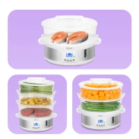 Пароварка электрическая КТ-6922 - 750 Вт