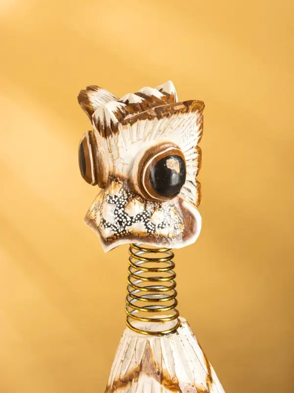 Сувенир &laquo;Попугай&raquo;, 12&times;12&times;65 см, дерево