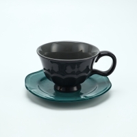 Чайная пара Dolce Ceramo. &laquo;Азур&raquo;, 2 предмета: кружка 280 мл, блюдце d=16 см