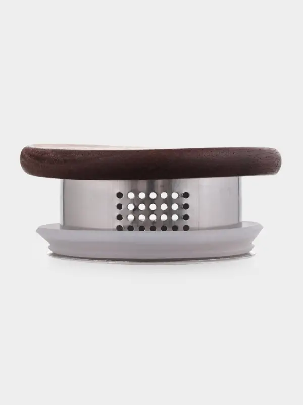 Кувшин стеклянный "Акация", крышка-сито, 1000 мл, 15х10х22