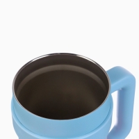 Термокружка с трубочкой 900 мл, сохраняет тепло 6 ч