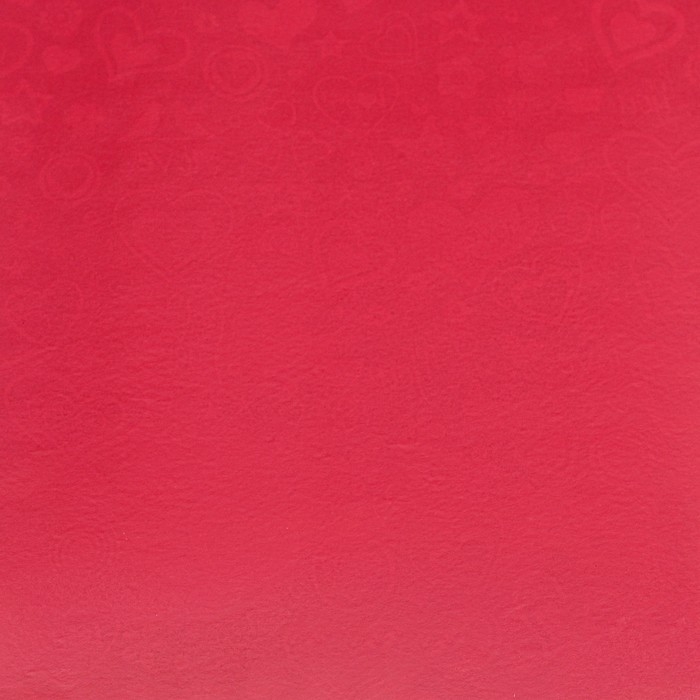 Бумага упаковочная глянцевая "Сердце",двусторонняя, 70 х 100 см