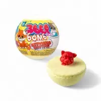 Бомбочка для ванн с игрушкой "звер бомб" тропик, 130 г