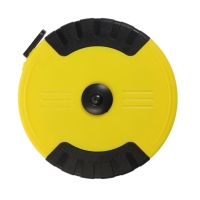 Рулетка геодезическая ТУНДРА, ПВХ лента, закрытый корпус, 20 м х 15 мм