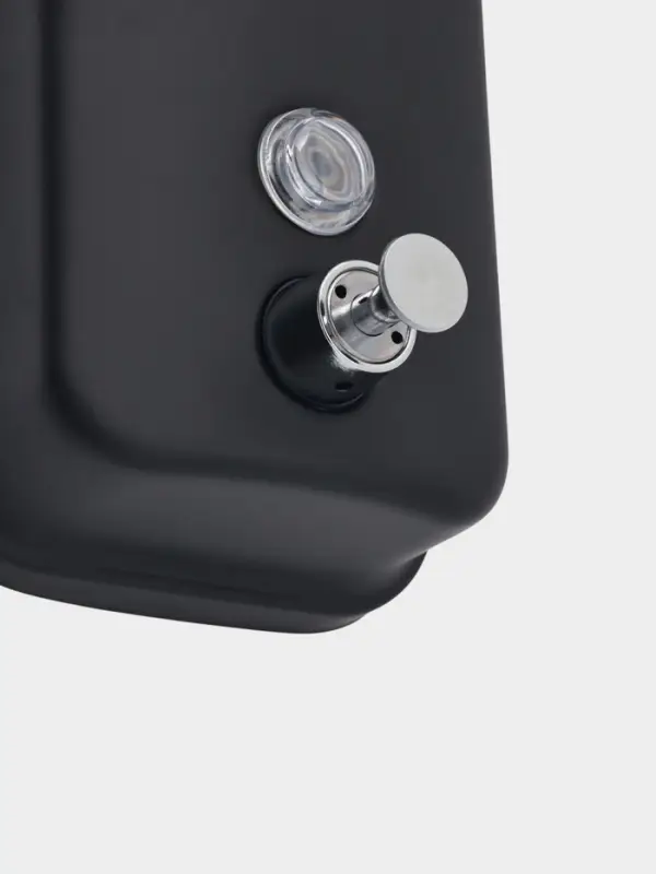 Диспенсер для жидкого мыла St&ouml;lz, механический, 800 мл, нержавеющая сталь, чёрный