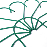 Ограждение декоративное, 62 &times; 450 см, 5 секций, металл, зелёное, &laquo;Павлин-2&raquo;, Greengo