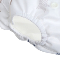 Многоразовый подгузник &laquo;Звезды&raquo;, 3-15 кг, цвет белый, Крошка Я