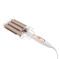 Плойка Luazon LW-05, 35 Вт, керамическое покрытие, d=25 мм, 220&deg;С, белая