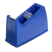 Диспенсер для клейкой ленты настольный, утяжелённый, большой, МИКС