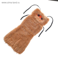 Накидка &laquo;АВТОНЯША&raquo; для детского автокресла, Лисичка, рыжая