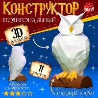 Полигональный конструктор &laquo;Сова&raquo;, 11 листов