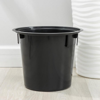 Кашпо для цветов со вставкой &laquo;Оазис&raquo;, 43 л (10 л), цвет белый