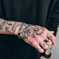 Браслет мужской &laquo;Брутал&raquo; цепь крупная, цвет серебро, 22 см