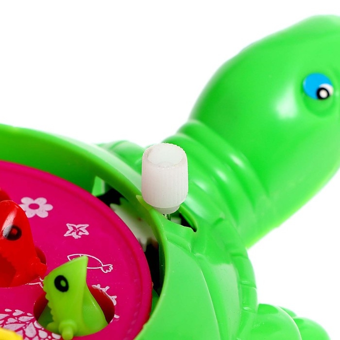 Рыбалка заводная &laquo;Черепаха&raquo;, 8 рыбок с удочкой