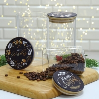 Новый год. Банка для хранения &laquo;Время чудес&raquo;, 700 мл