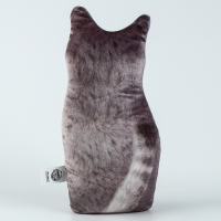 Игрушка-антистресс &laquo;Серый кот&raquo;, 19х28 см