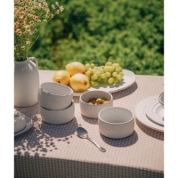 Набор салатников керамических SL Home &laquo;Арена Бланка&raquo;, 370 мл, d=11 см, цвет белый