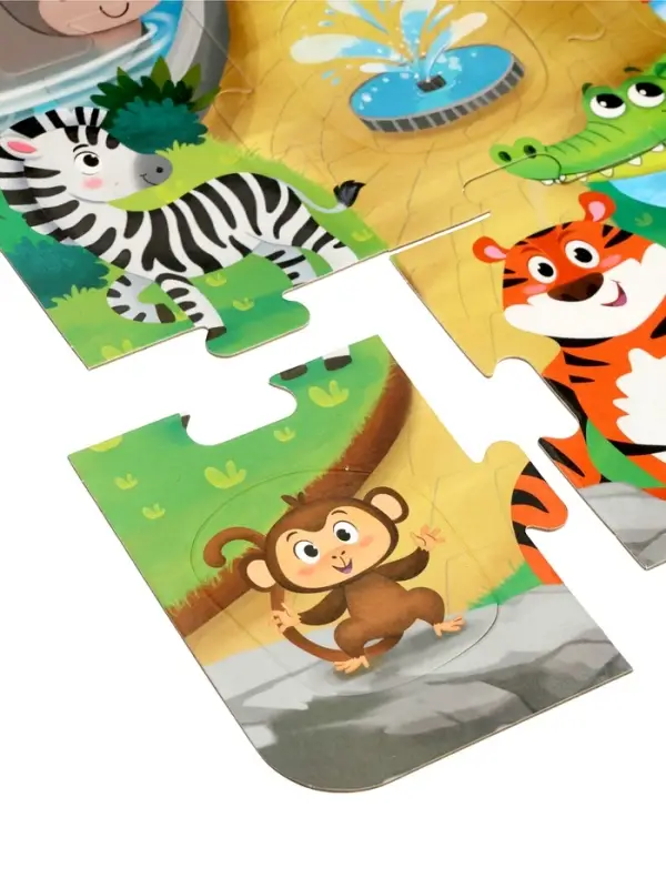 Sorter puzzle 12pcs, 6 shapes