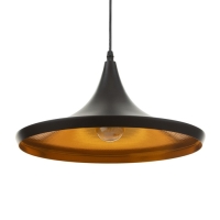 Светильник BayerLux Подвес "Дельта" 1x40Вт E27 черный 36х36х118 см